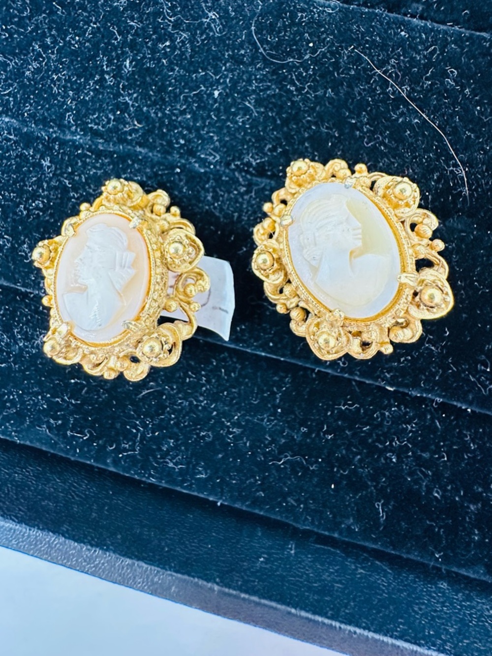 Vintage Florenza clipping earrings